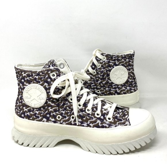 Converse CTAS Lugged 2.0 Platform High Top Women's Canvas Size Sneakers A00877C - Picture 2 of 9